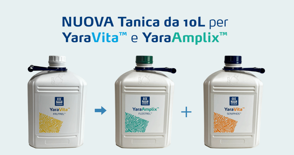 Nuove confezioni YaraAmplix e YaraVita